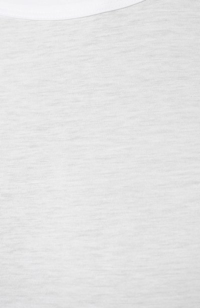 Футболка из лиоцелла и хлопка BOSS белого цвета по цене 14950 руб., арт. 50513674, фото 5 Футболка из лиоцелла и хлопка BOSS, арт. 50513674, фото 5