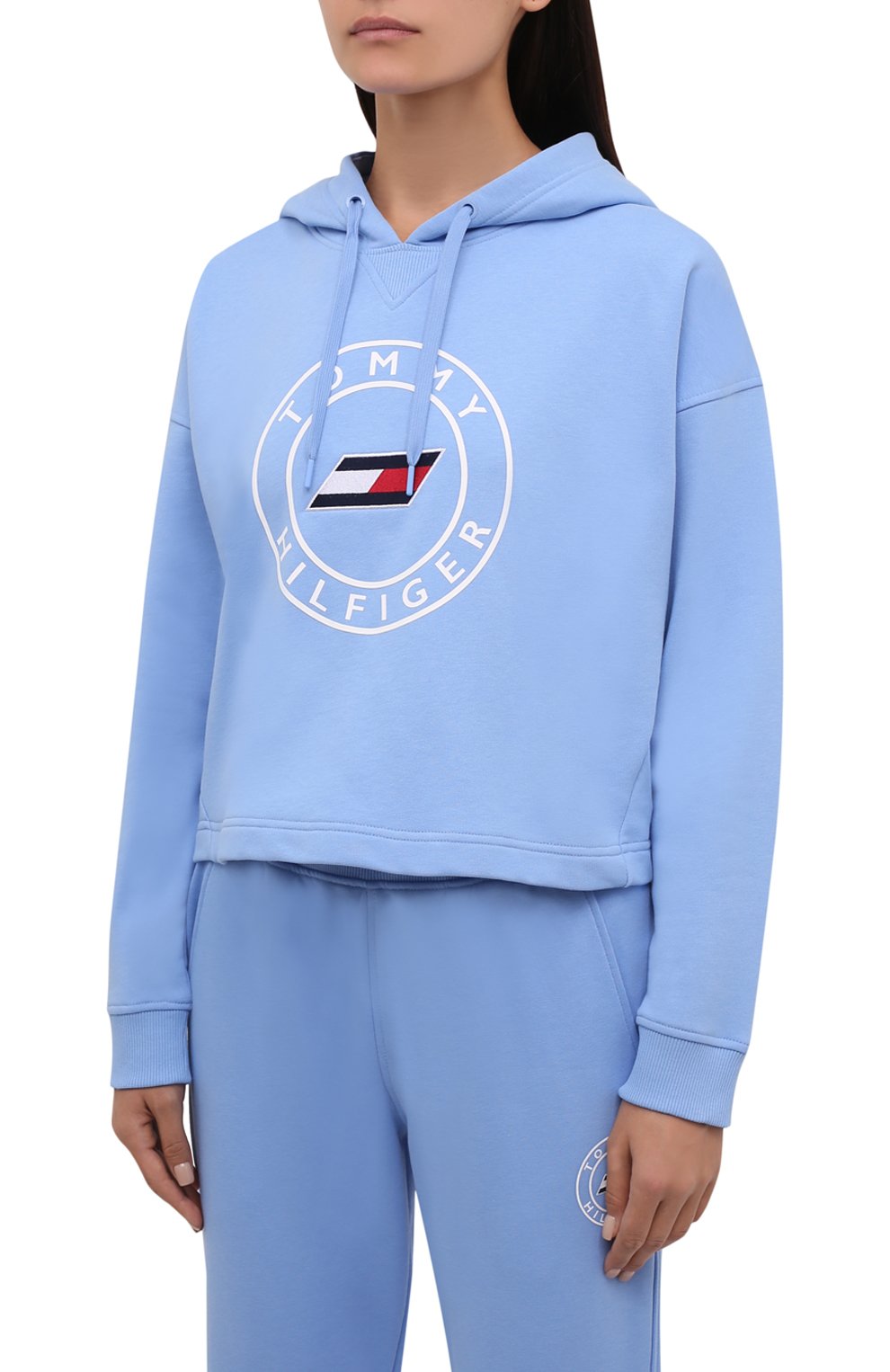Хлопковое худи TOMMY HILFIGER, арт. S10S101031, фото 3