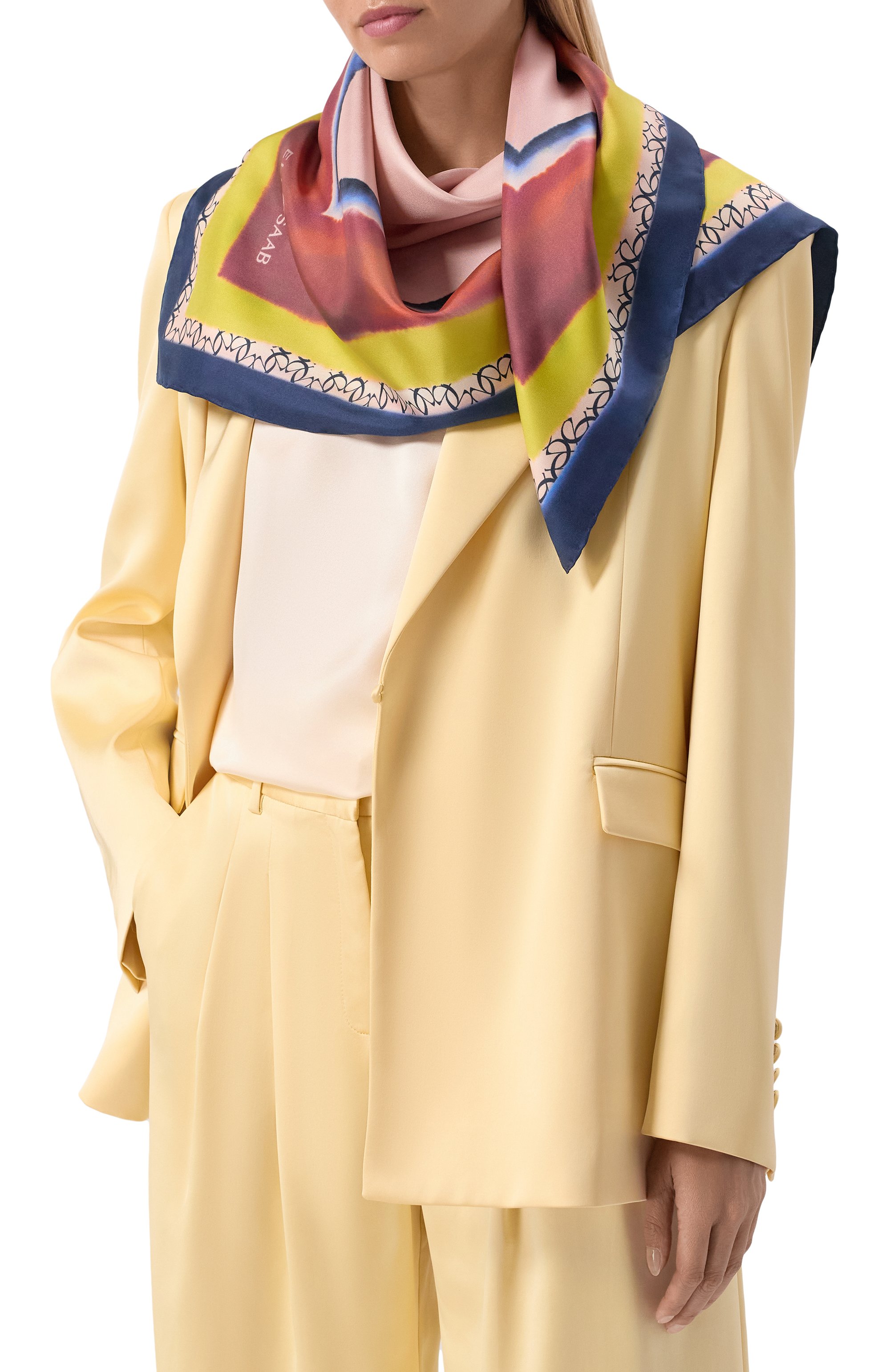 Шелковый платок ELIE SAAB, арт. 710009235, фото 2