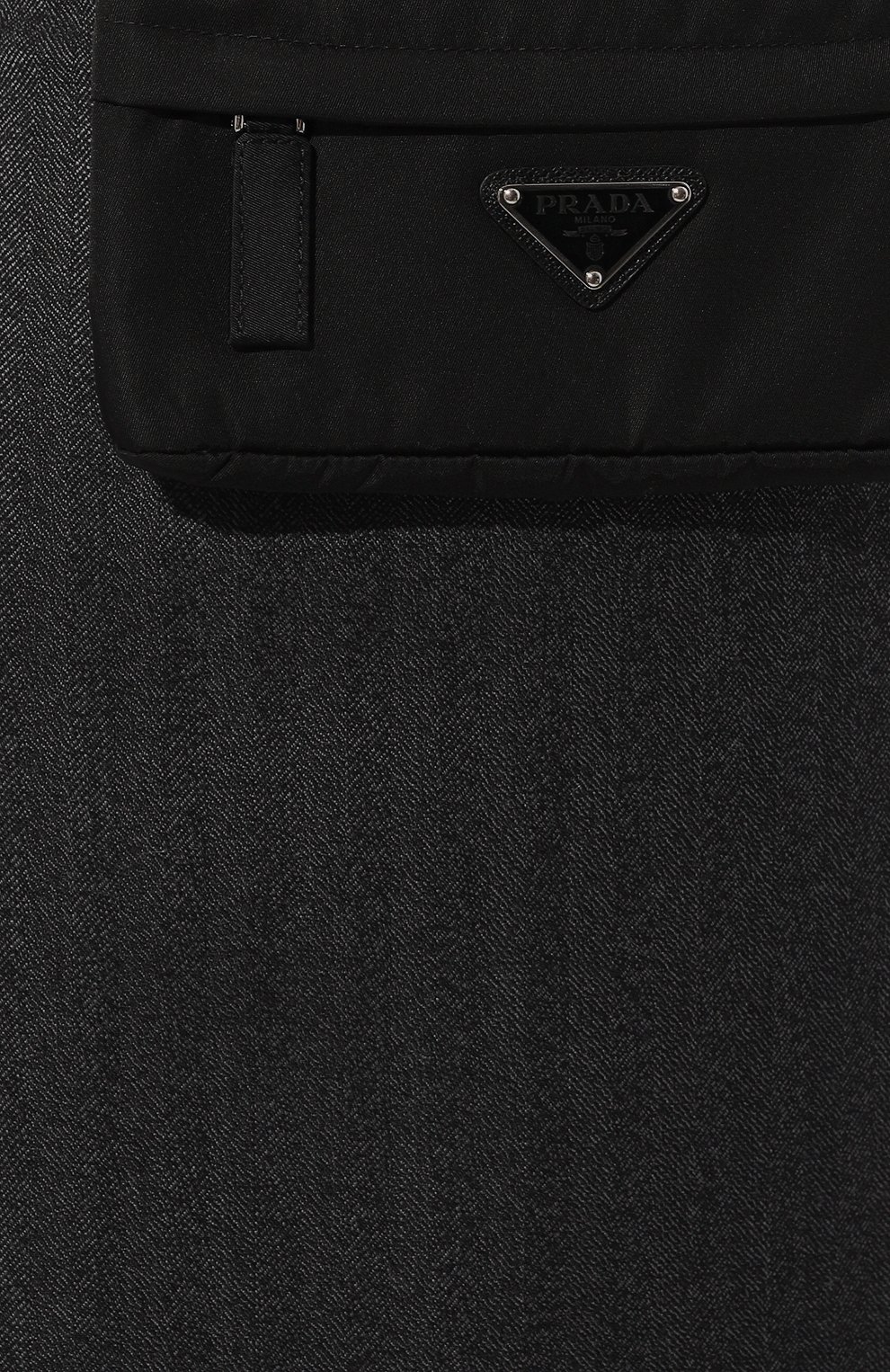 Шерстяная юбка PRADA, арт. P148T-1Z6N-F0480-212, фото 5