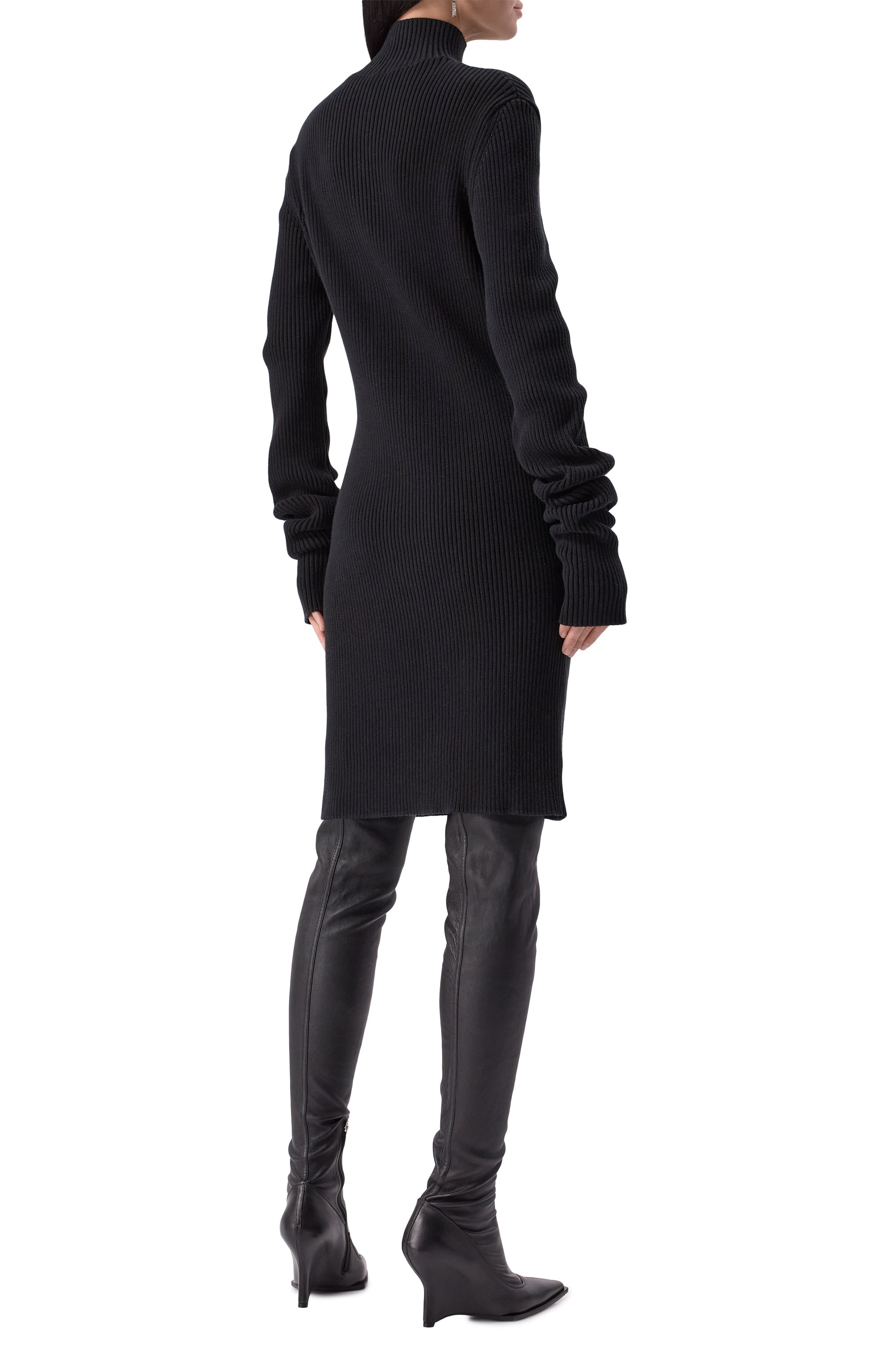 Хлопковое платье BALENCIAGA, арт. 809424/T3349, фото 4