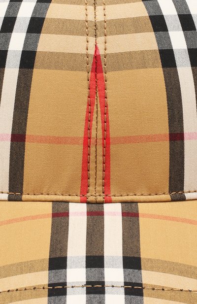 Хлопковая бейсболка BURBERRY, арт. 8015833, фото 3