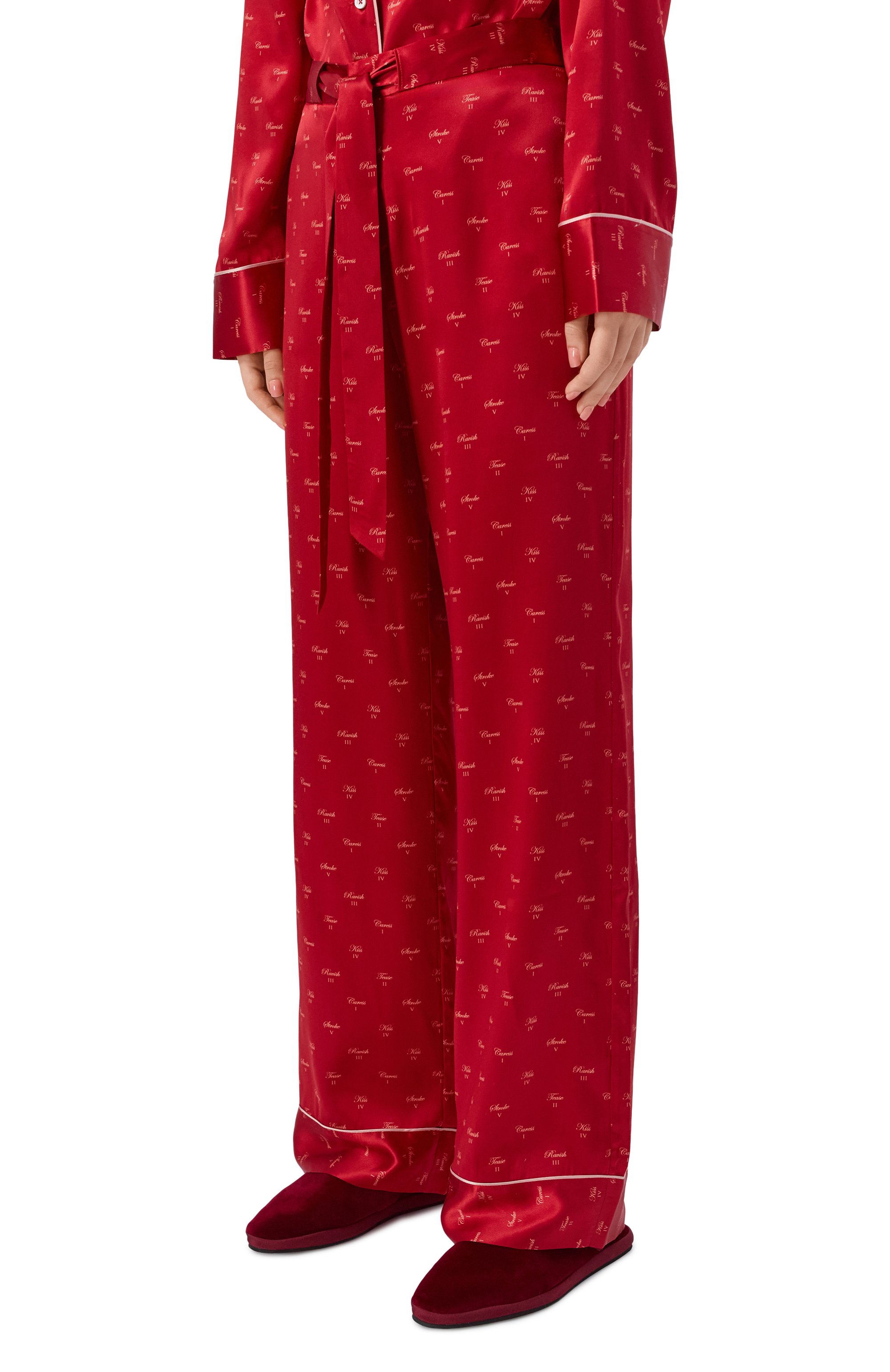 Шелковые брюки KIKI DE MONTPARNASSE, арт. H252PT042, фото 3