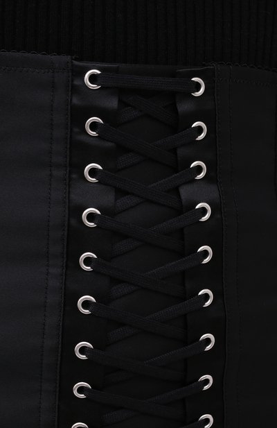 Юбка DOLCE & GABBANA черного цвета по цене 105000 руб., арт. F4B0ST/G9921, фото 5 Юбка DOLCE & GABBANA, арт. F4B0ST/G9921, фото 5