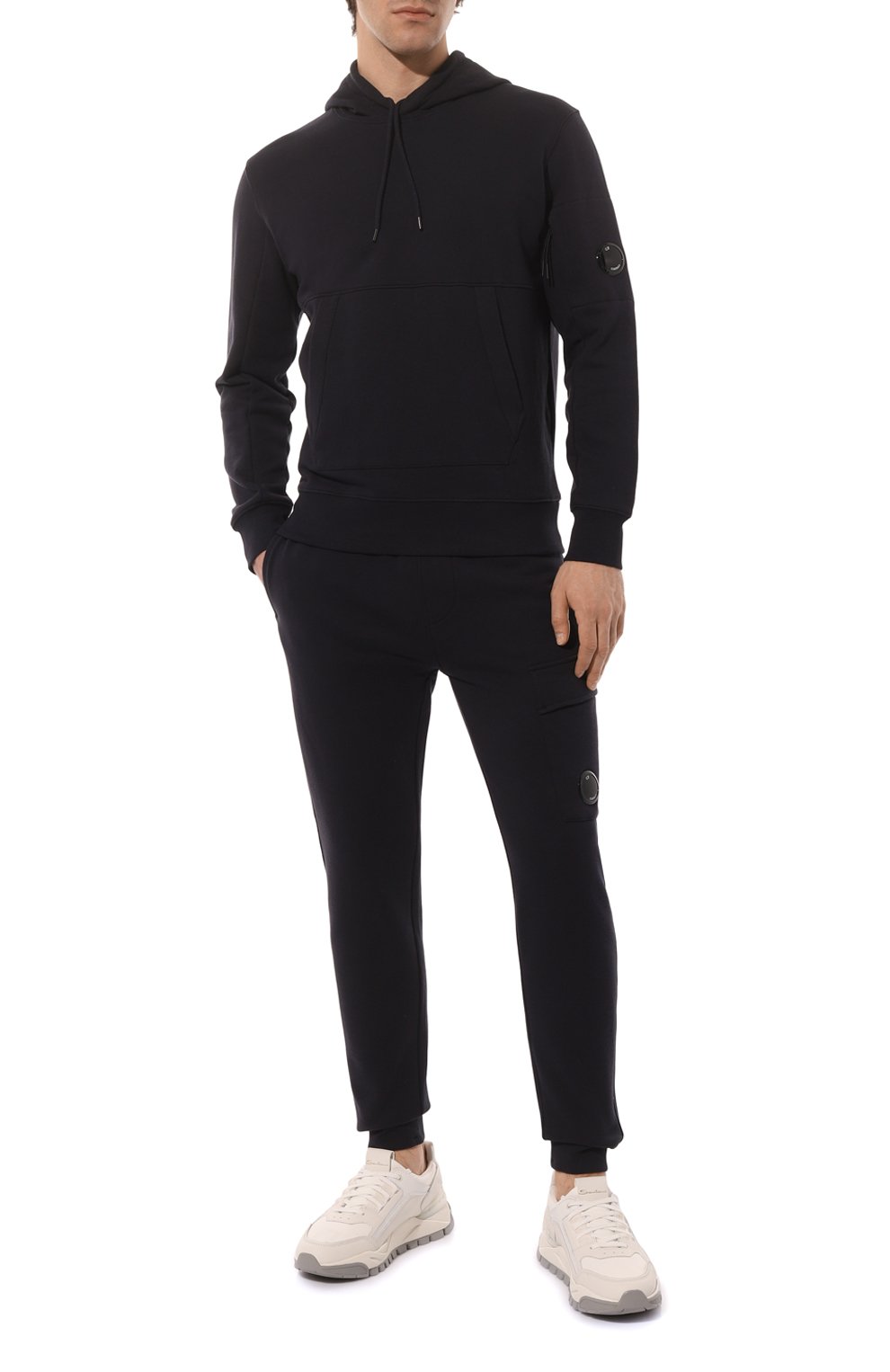 Хлопковые джоггеры C.P. COMPANY, арт. 14CMSP017A-005086W, фото 2