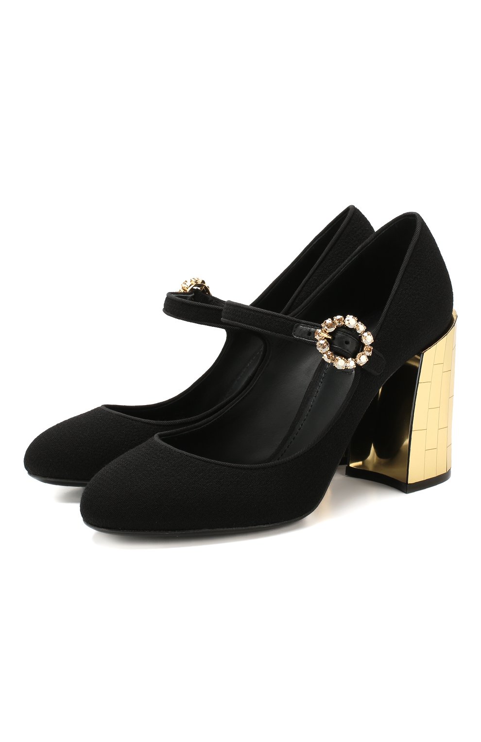 Бархатные туфли DOLCE & GABBANA, арт. CD1314/AK786, фото 1