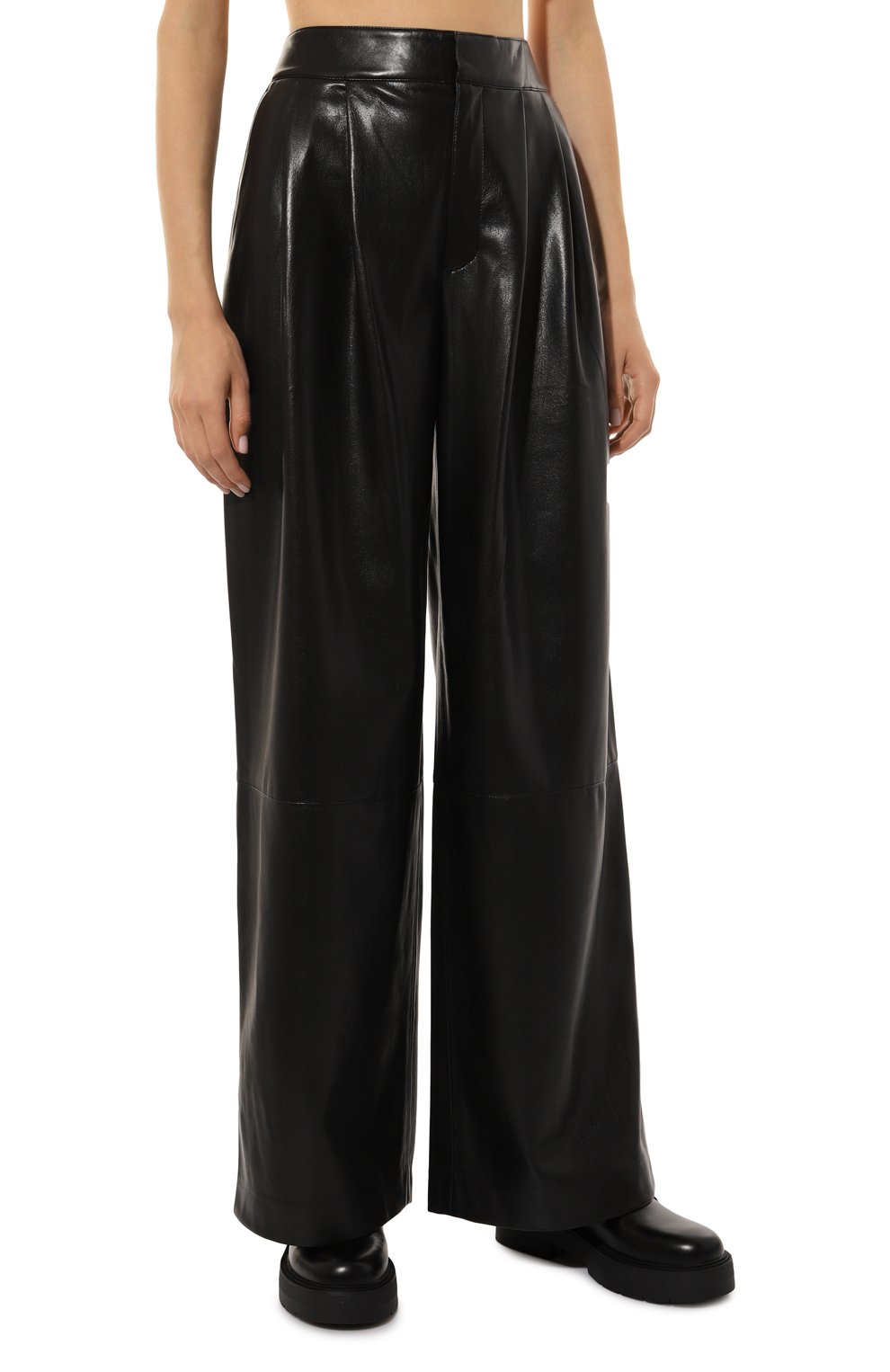 Брюки из экокожи BOSS, арт. 50518463, фото 3