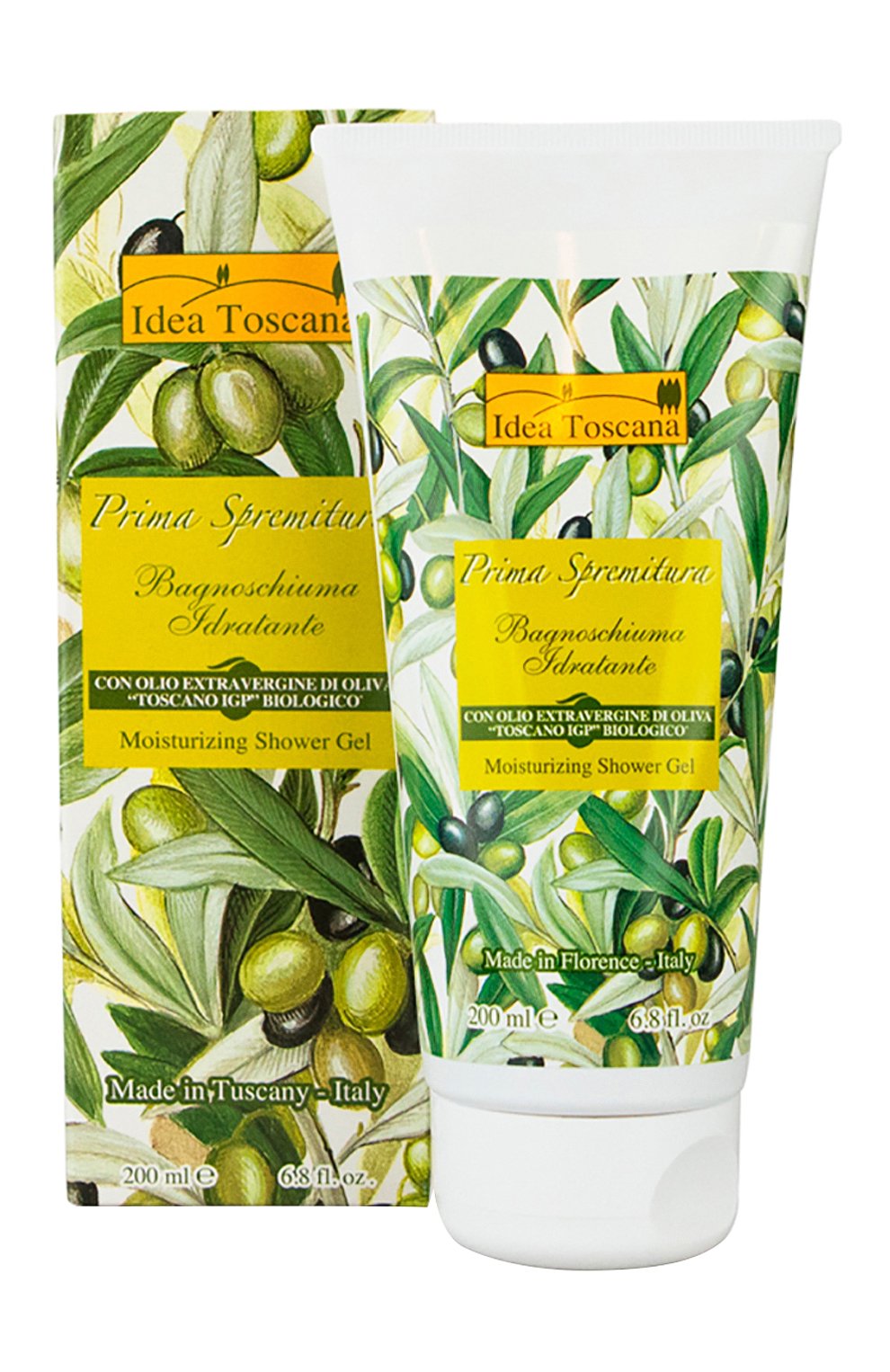 Увлажняющий гель для душа prima spremitura (200ml) IDEA TOSCANA бесцветного цвета по цене 1880 руб., арт. 30103, фото 1 Увлажняющий гель для душа prima spremitura (200ml) IDEA TOSCANA, арт. 30103, фото 1
