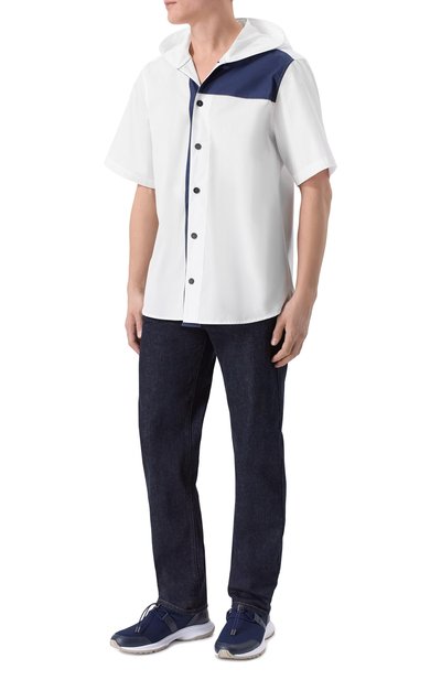 Мужская хлопковая рубашка KITON, арт. UMM0754K0710H