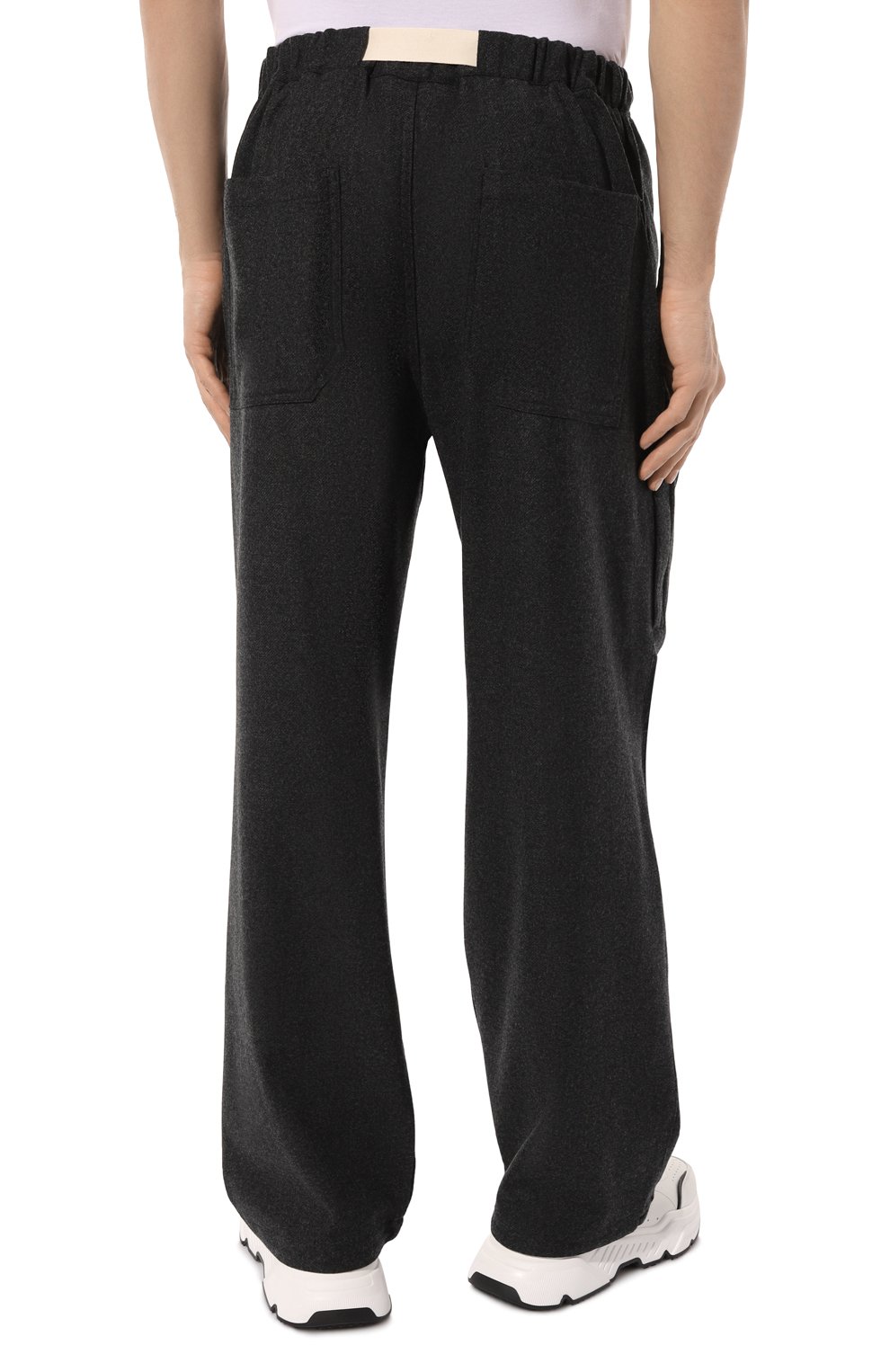 Шерстяные брюки DARKPARK темно-серого цвета по цене 72600 руб., арт. MTR09/FAW02, фото 4 Шерстяные брюки DARKPARK, арт. MTR09/FAW02, фото 4