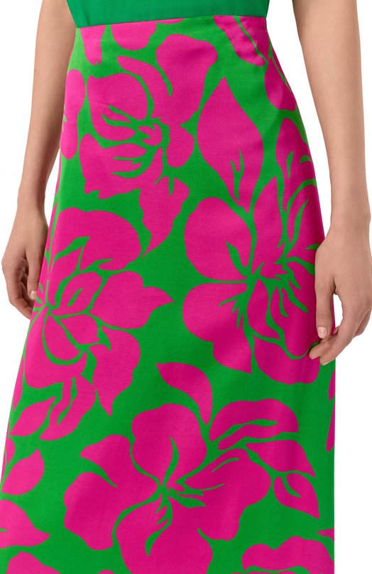 Юбка из вискозы Dries Van Noten 010812/3189 Разноцветный  010812/3189 Фото 5