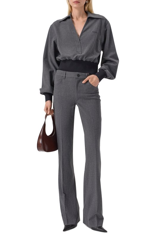 Блузка The Attico 251WCE00004/PLL007AA Серый  251WCE00004/PLL007AA Фото 2