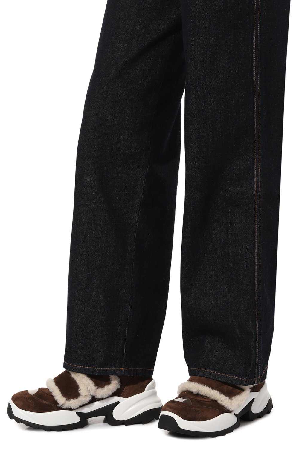 Замшевые кроссовки sergio extreme SERGIO ROSSI, арт. A91760/MFI666, фото 3