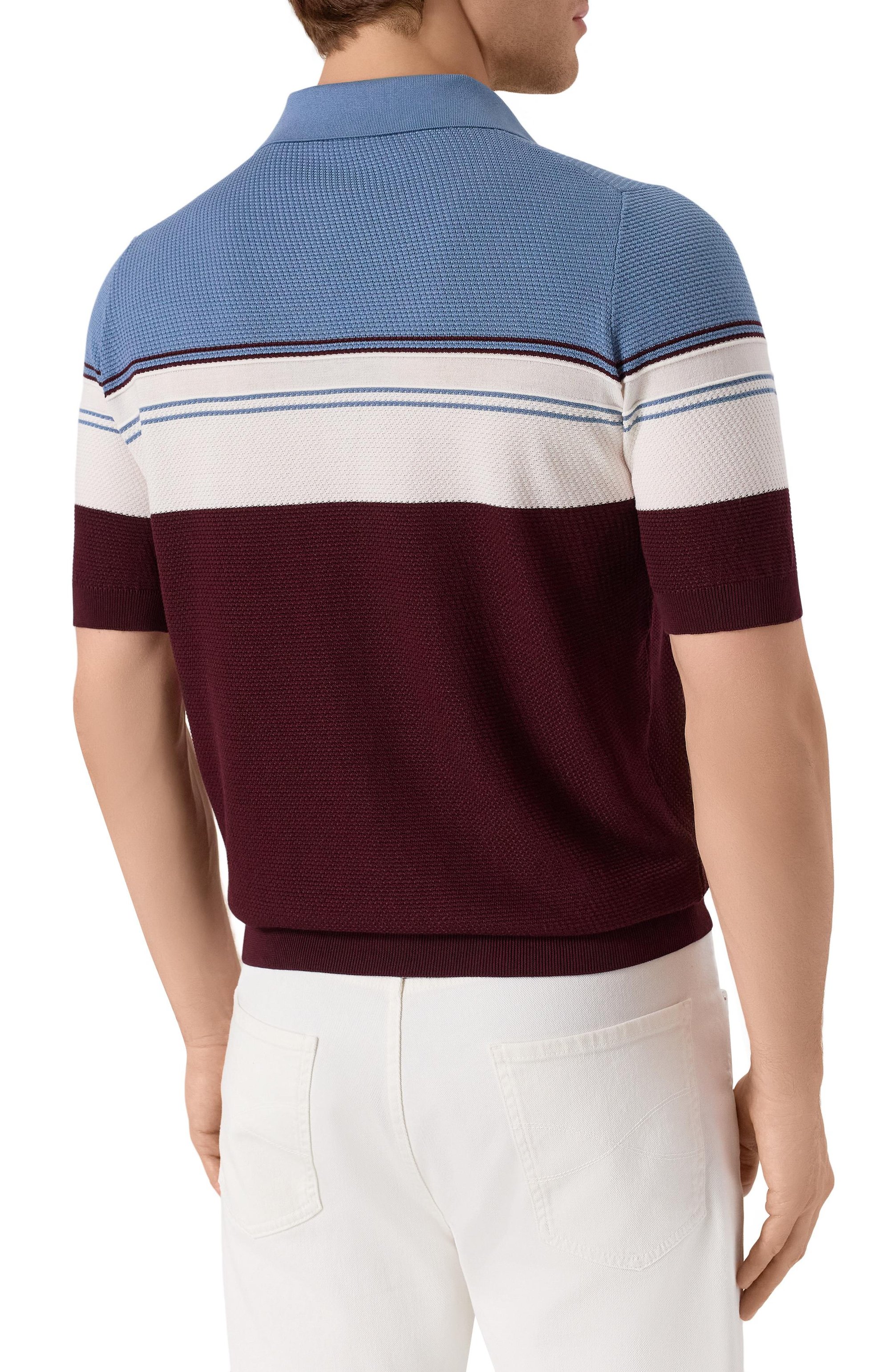 Поло из шелка и хлопка ZILLI, арт. KZP002M0142VTHL00/64, фото 4