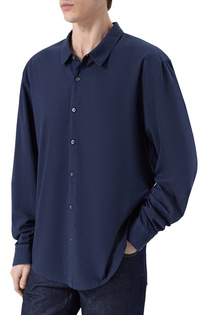 Хлопковая рубашка JAMES PERSE, арт. MLC3408, фото 3