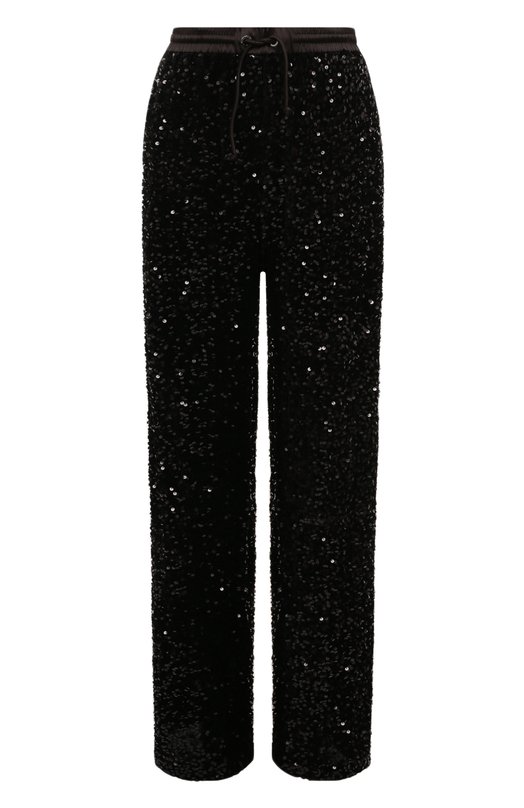Брюки с отделкой пайетками Emporio Armani 6D2P6C/2JRUZ Чёрный 6D2P6C/2JRUZ