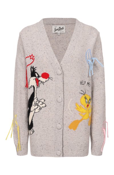 Женский шерстяной кардиган MC2 SAINT BARTH, арт. SASI002-00444I/SASI D0NEGAL