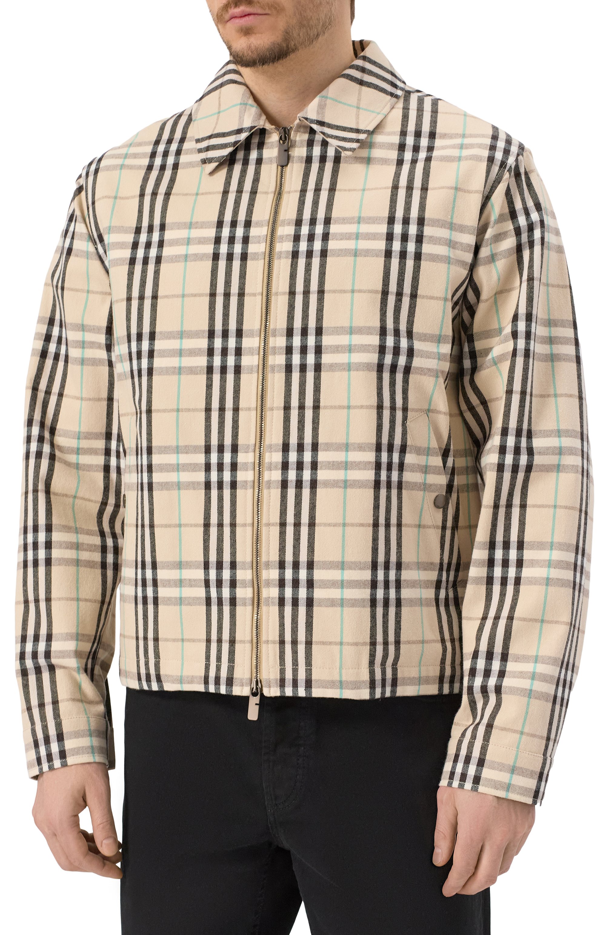 Хлопковая куртка BURBERRY, арт. 8101040, фото 3