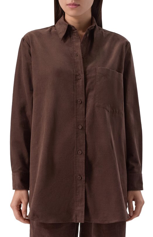 Вельветовая рубашка Academia CELIA-P0CKET-BC/75V1 Коричневый  CELIA-P0CKET-BC/75V1 Фото 3
