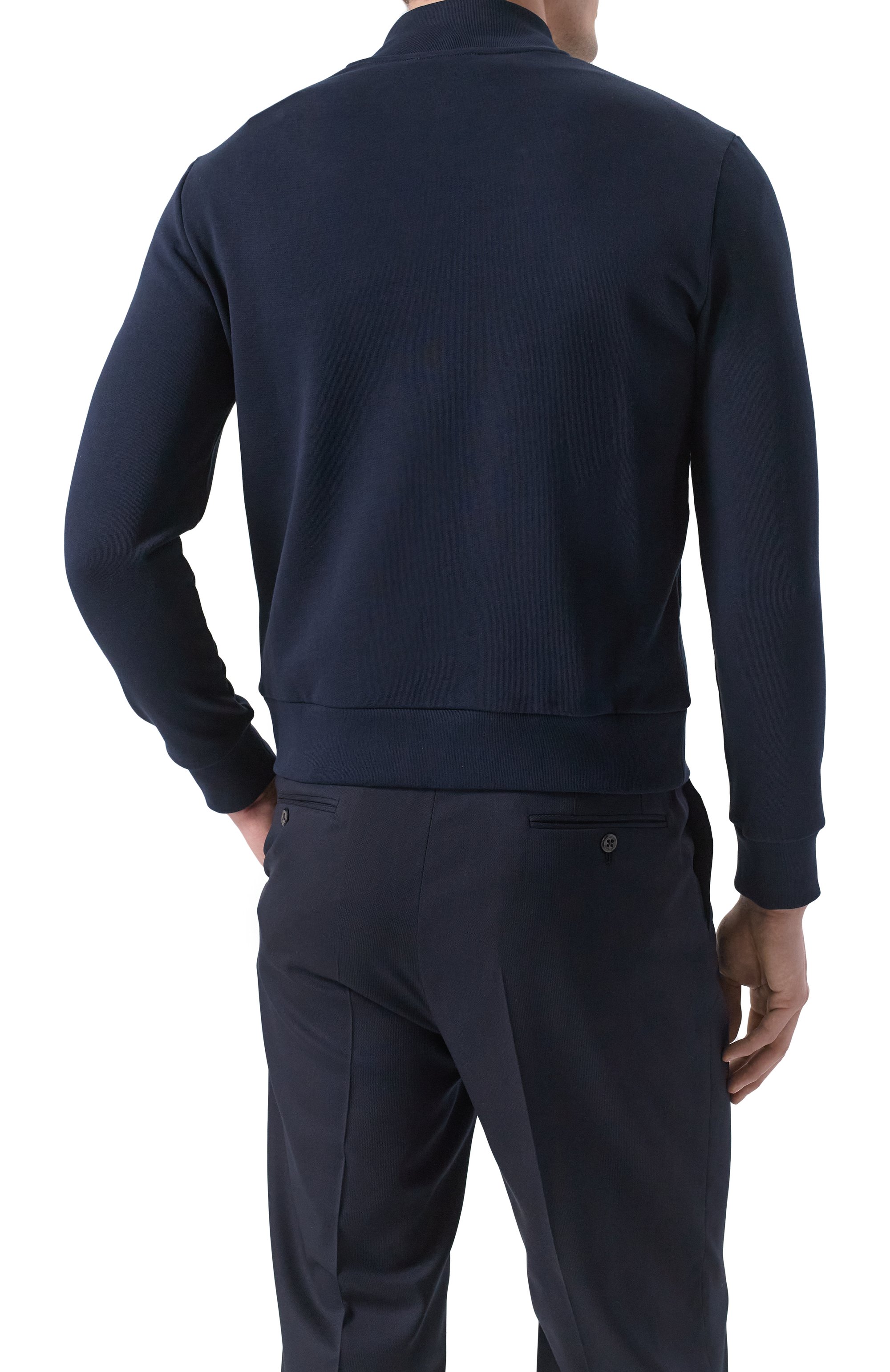 Хлопковая толстовка CORNELIANI, арт. 25G560-2525054, фото 4