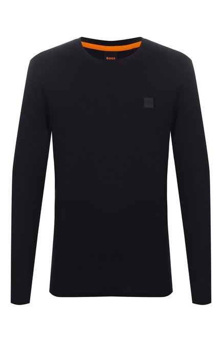 Мужская хлопковый лонгслив BOSS ORANGE, арт. 50512111