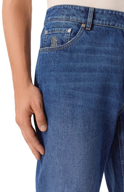 Джинсы traditional fit BRUNELLO CUCINELLI, арт. M241PB3210, фото 5