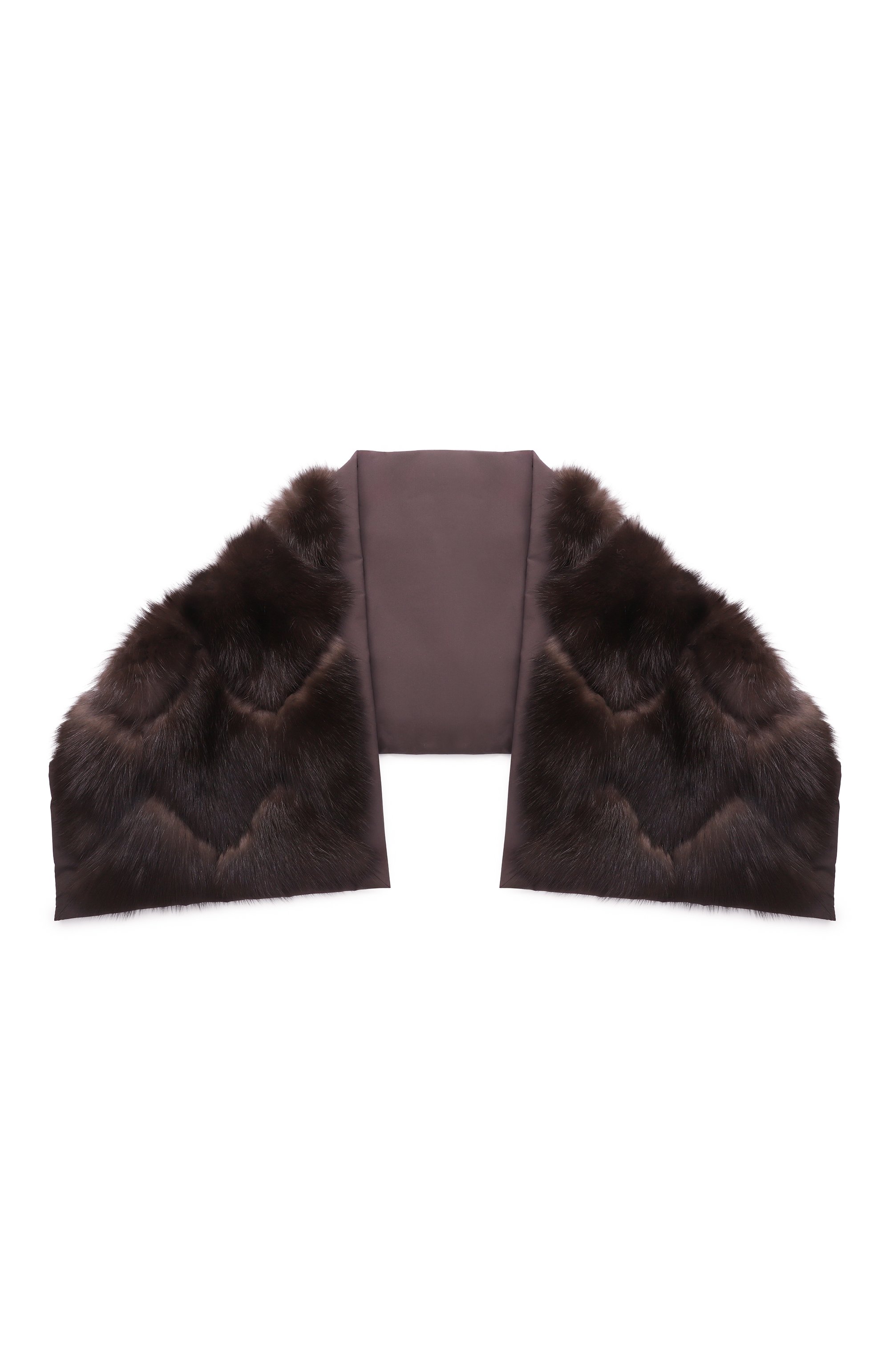 Двусторонний шарф из меха соболя BLACK SABLE, арт. BS-004SL, фото 1