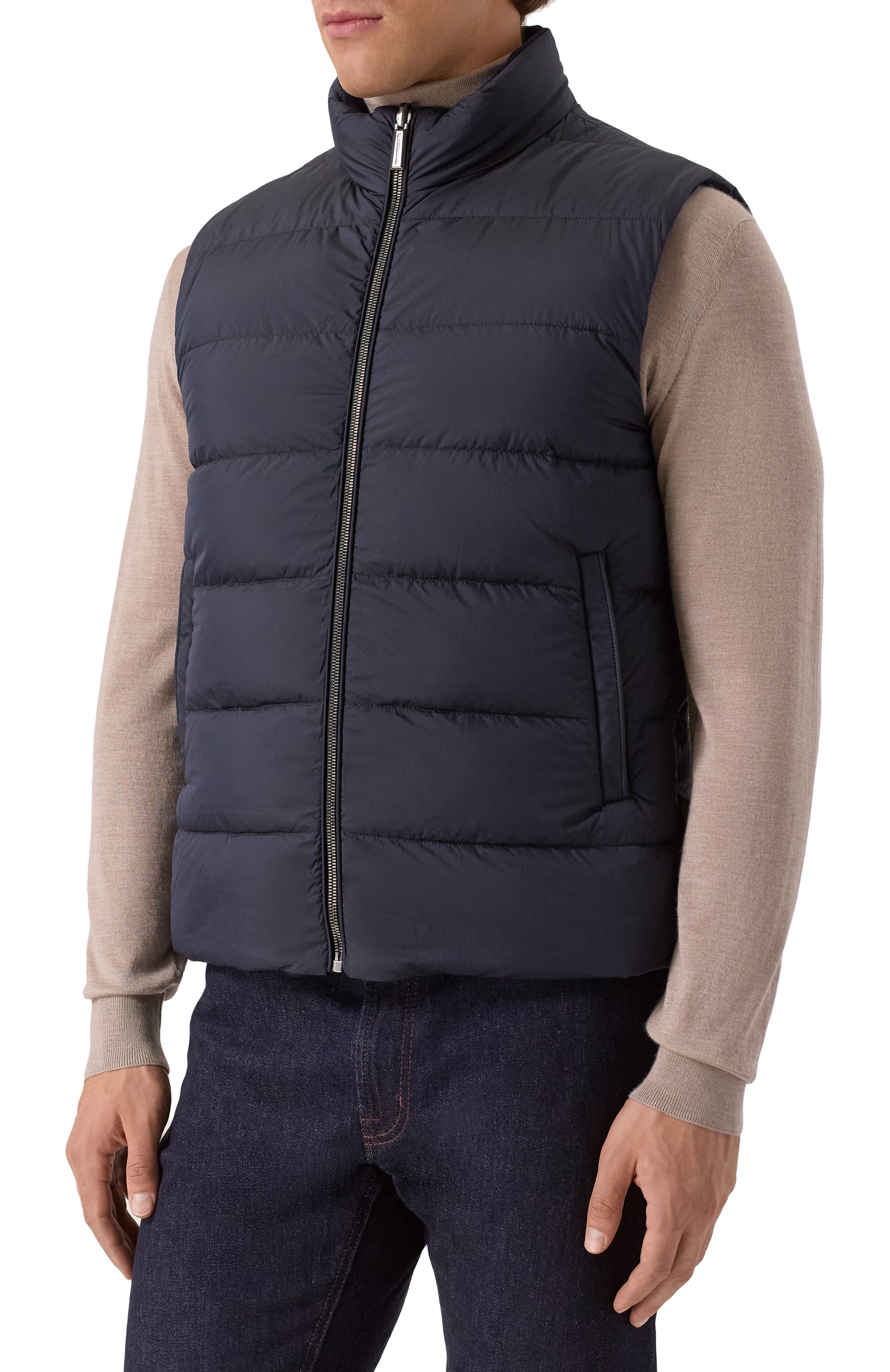 Двусторонний пуховый жилет falieri-ls9 MOORER, арт. FALIERI/LS9, фото 6