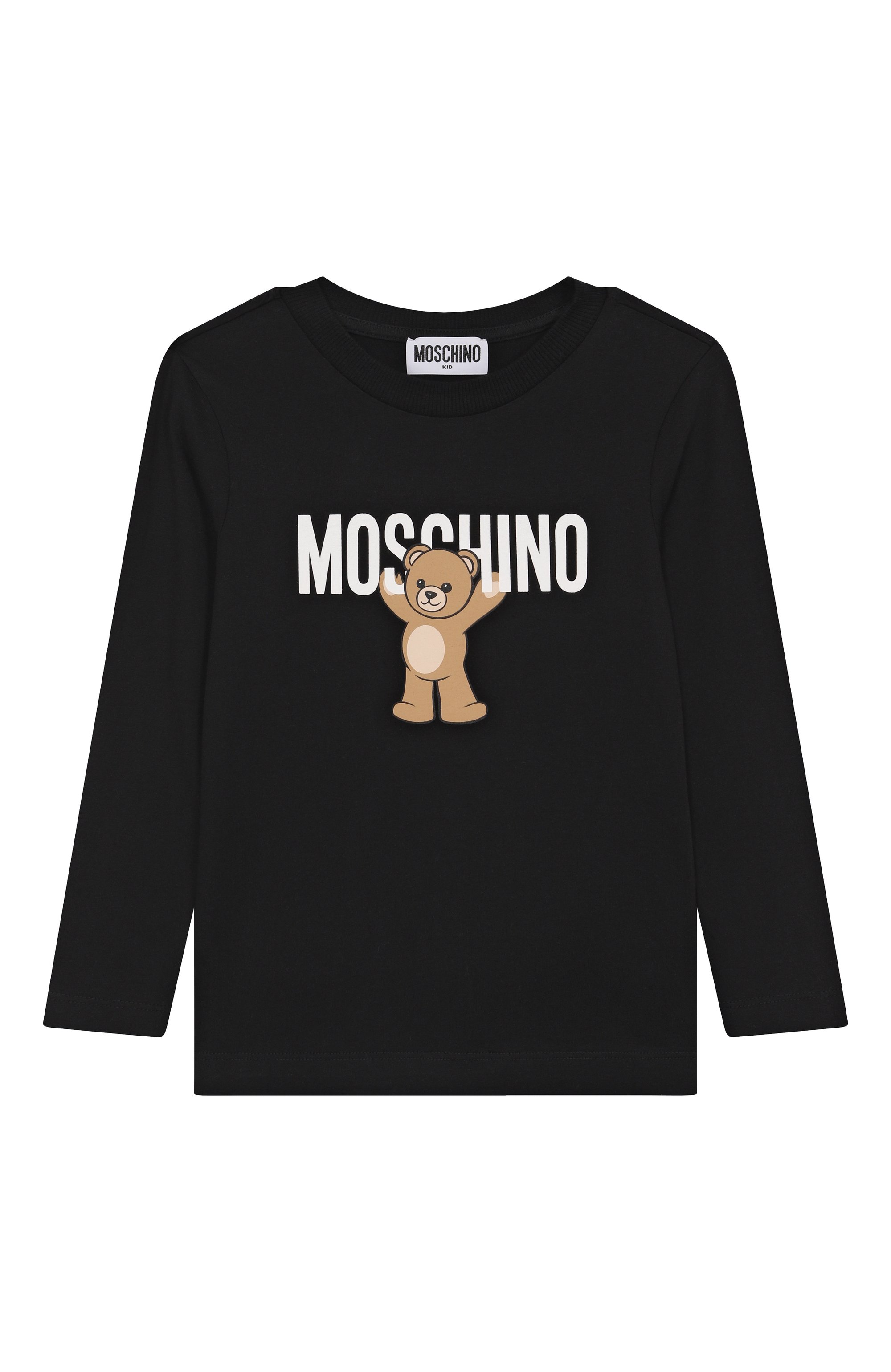 Хлопковый лонгслив MOSCHINO, арт. HT000J/LAA10/4-8, фото 1