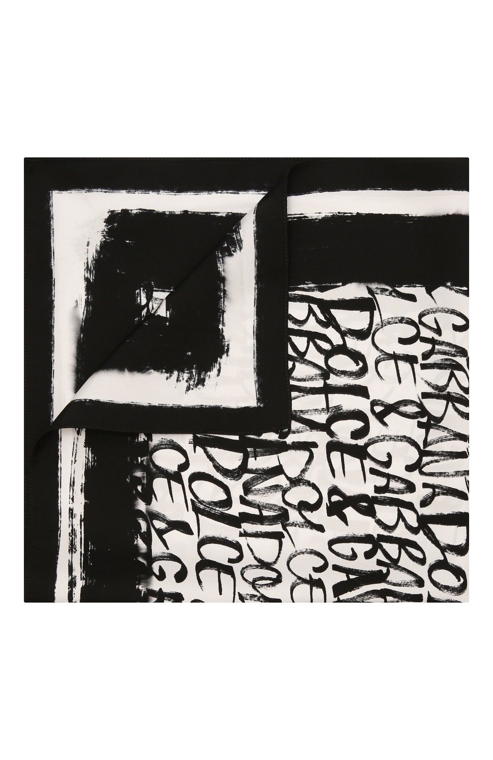 Шелковый платок DOLCE & GABBANA, арт. GQ704E/HI1FX, фото 1