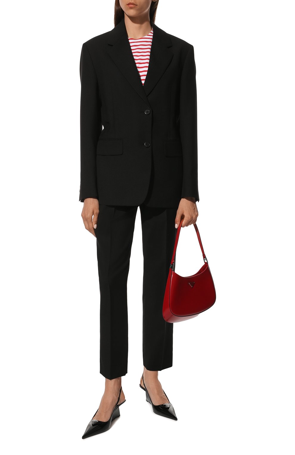 Шерстяной жакет PRADA, арт. P563MK-10V2-F0002-221, фото 2