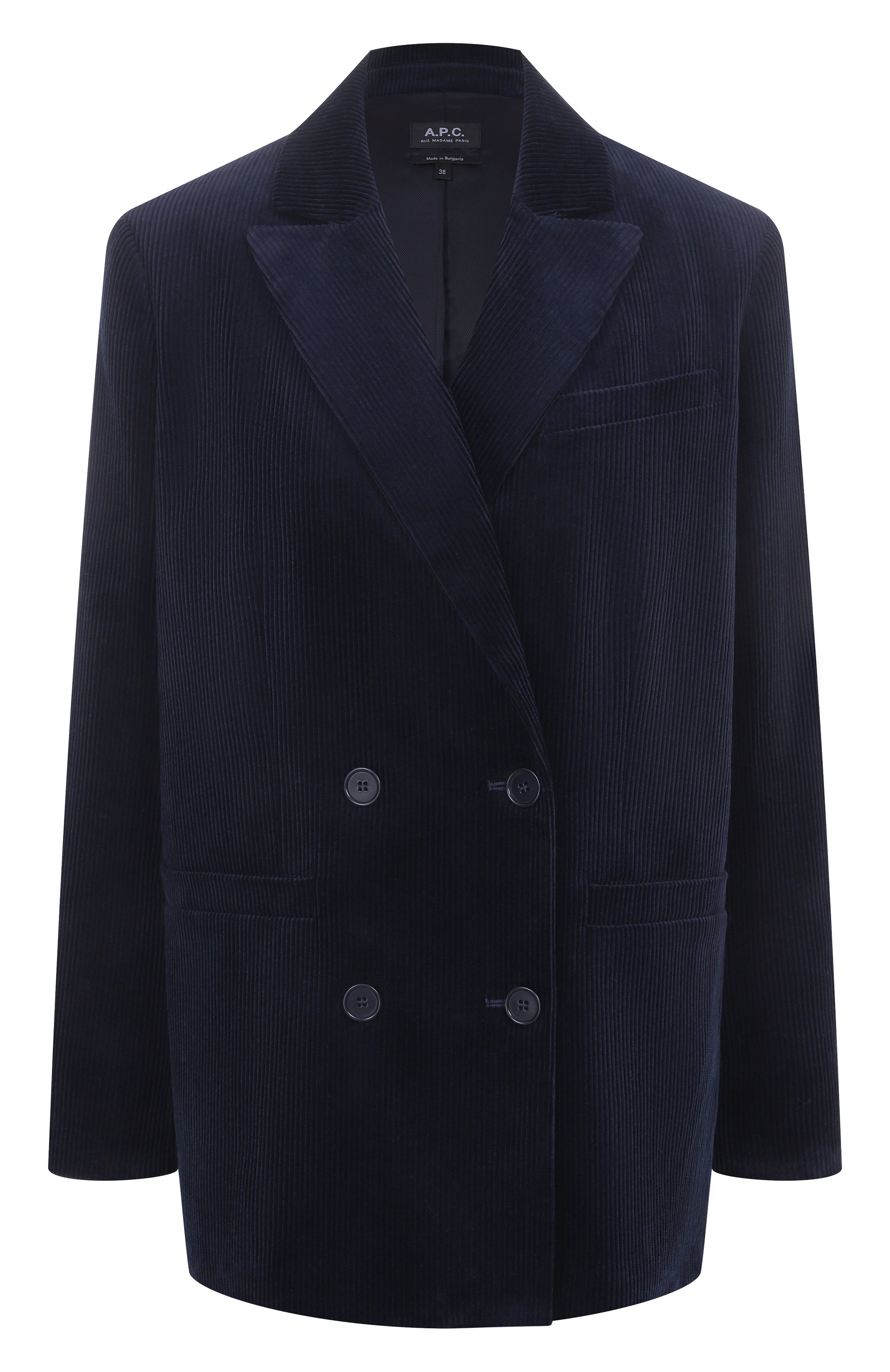 Вельветовый жакет A.P.C., арт. F03212/C0HBB, фото 1