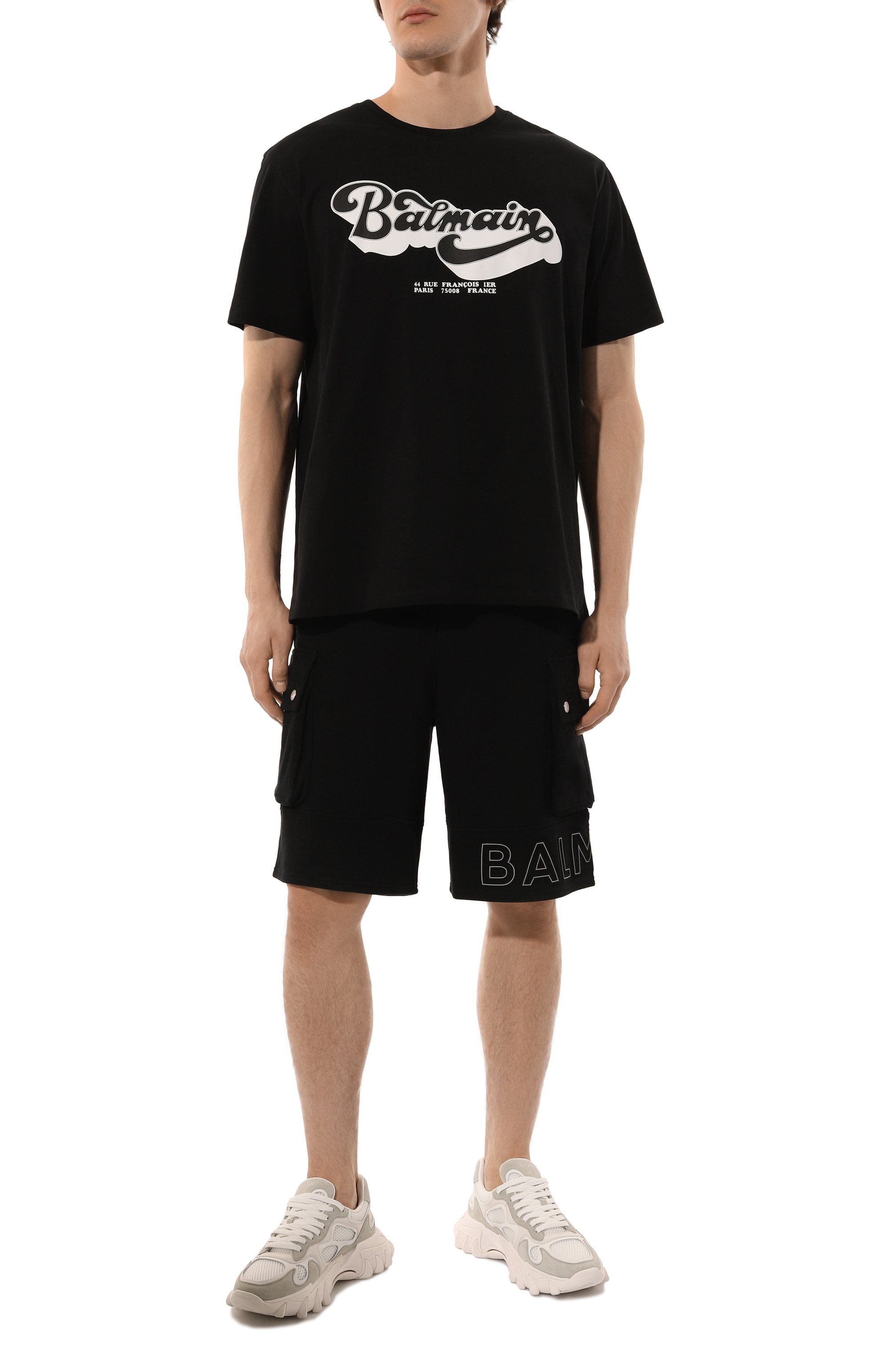 Хлопковые шорты BALMAIN, арт. BH10A130/BC22, фото 2