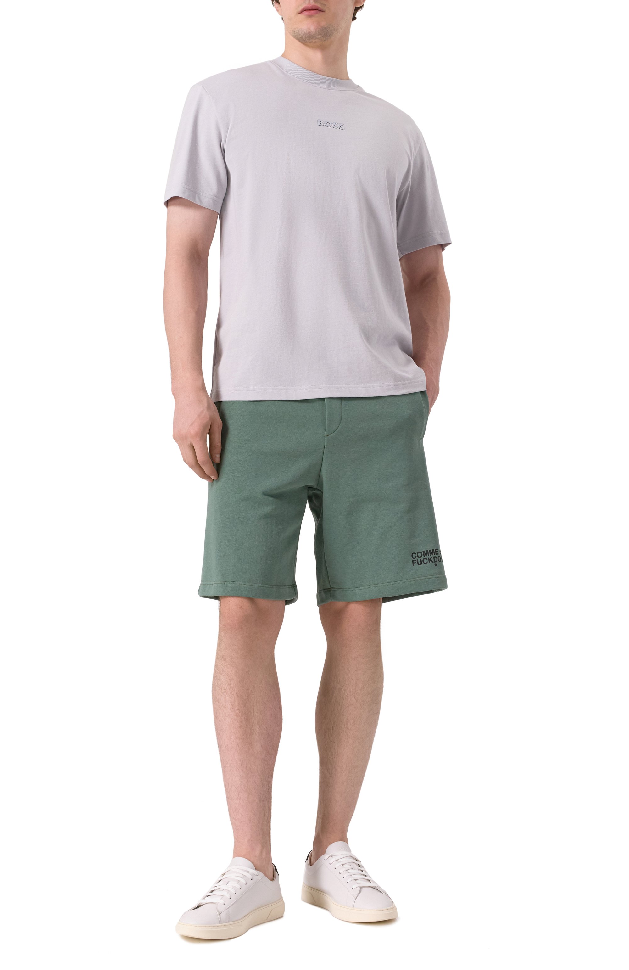Хлопковая футболка BOSS GREEN, арт. 50519368, фото 2