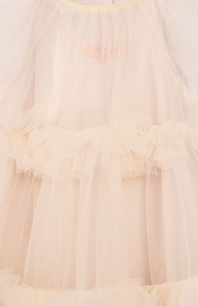 Хлопковое платье FENDI, арт. BFB600/AEXX, фото 3