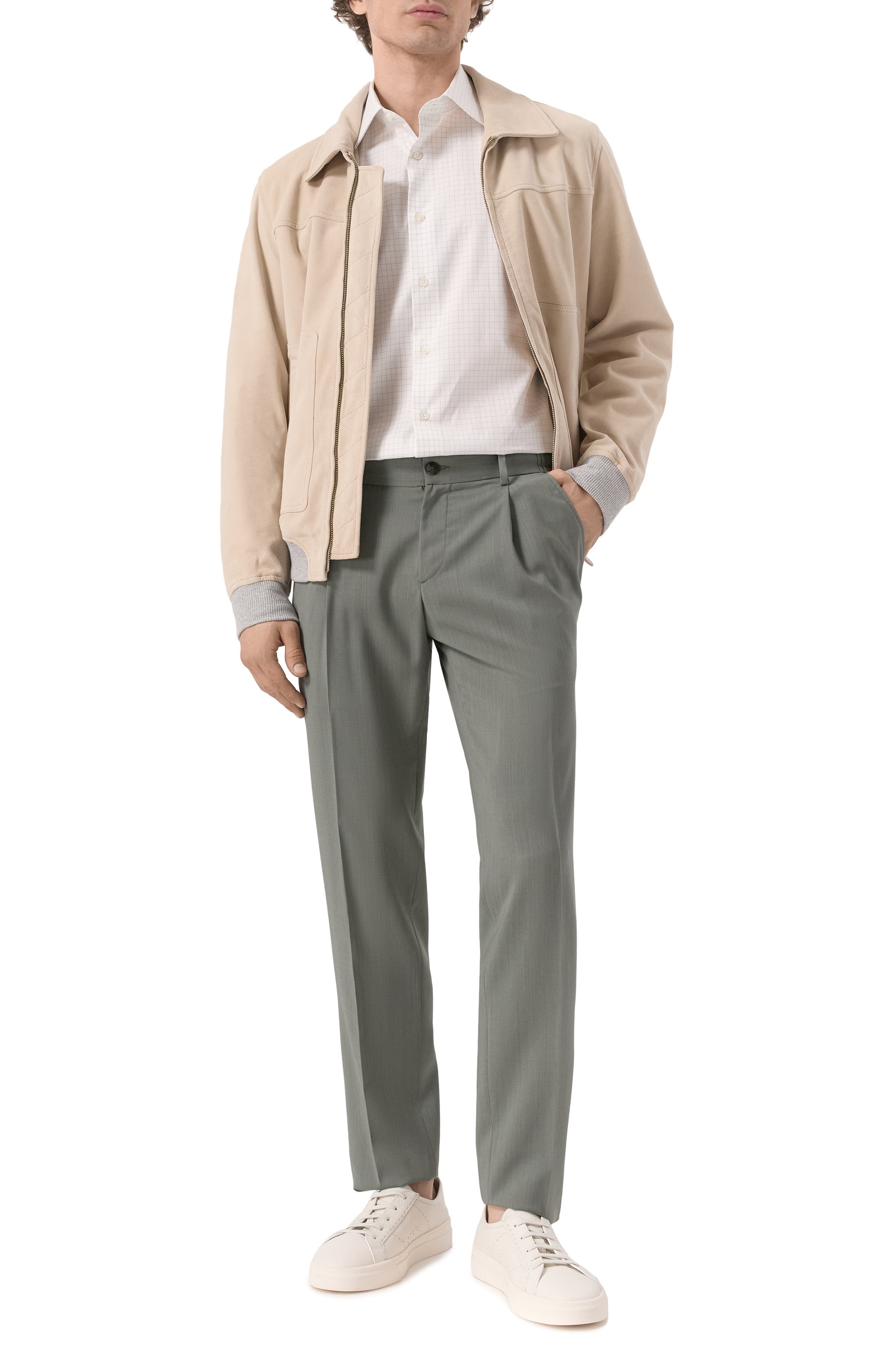 Шерстяные брюки L.B.M. 1911, арт. 8446/54246, фото 2