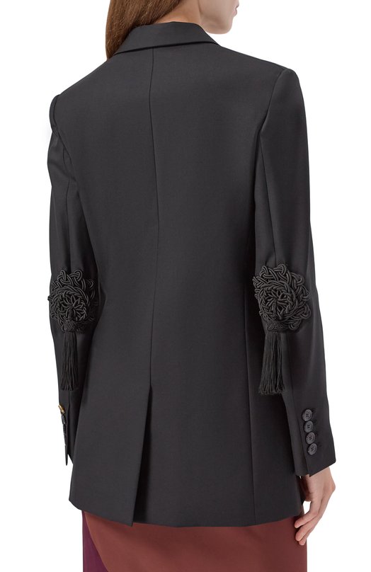 Шерстяной жакет Moschino A0501/5538 Чёрный  A0501/5538 Фото 4