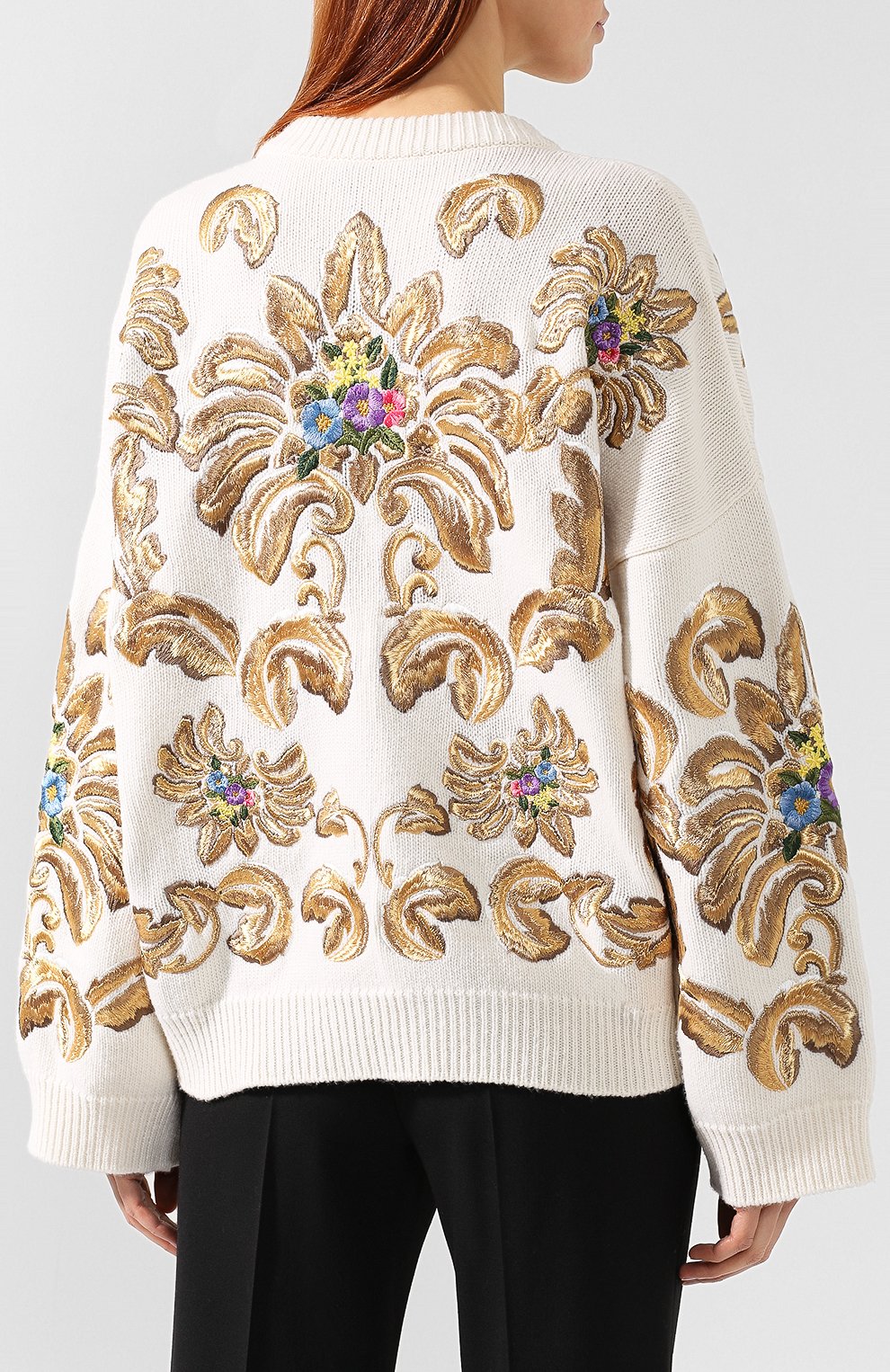 Шерстяной пуловер DOLCE & GABBANA, арт. I611KW/JAV0F, фото 4