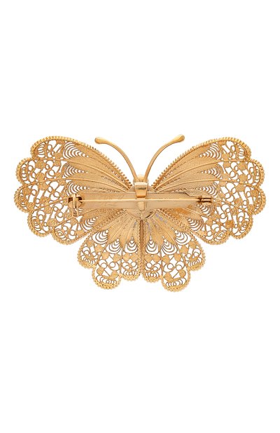 Брошь на цепочке RALPH LAUREN золотого цвета по цене 59550 руб., арт. 434813127001, фото 5 Брошь на цепочке RALPH LAUREN, арт. 434813127001, фото 5