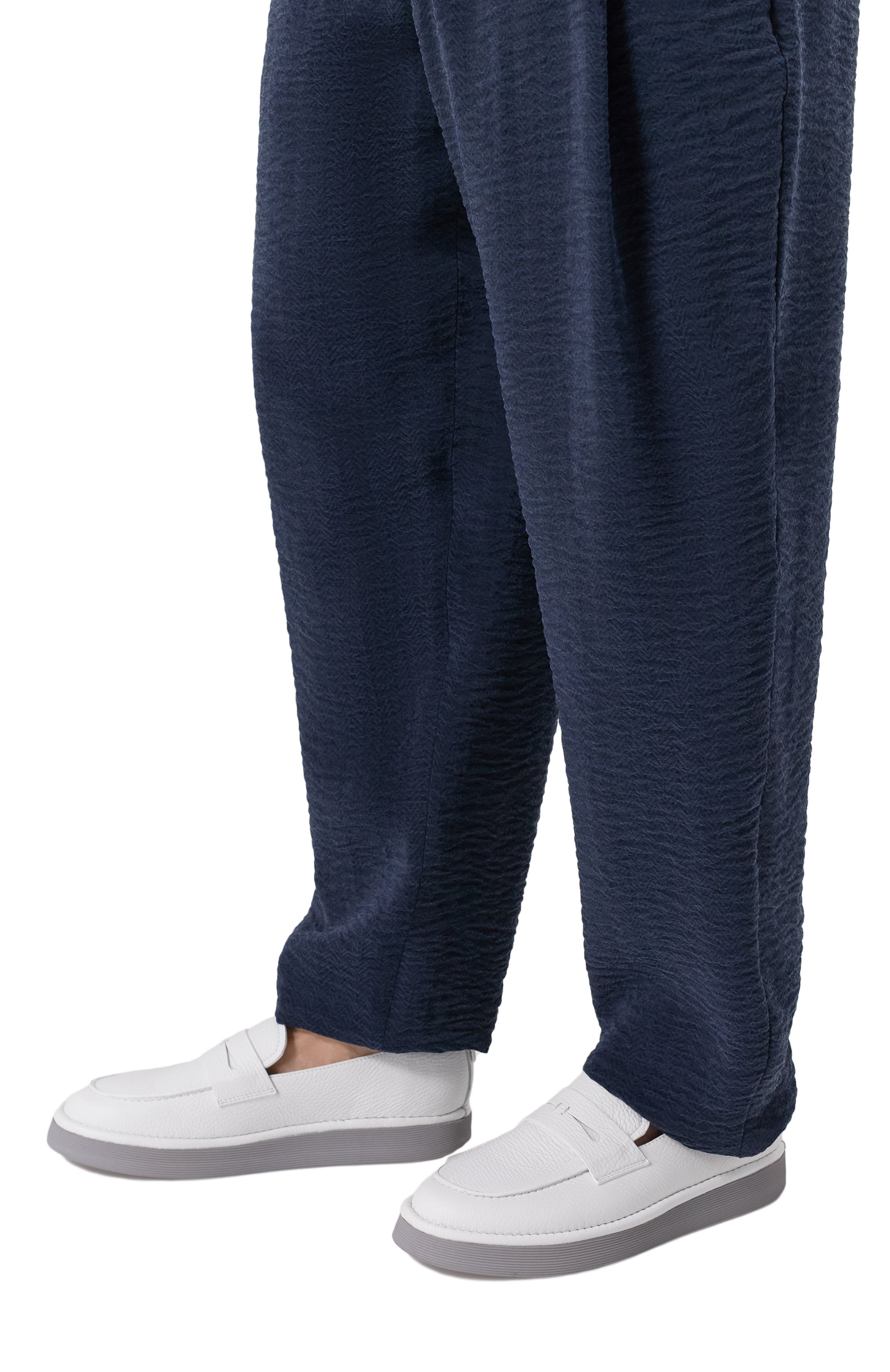 Кожаные пенни-лоферы GIORGIO ARMANI, арт. X2A409/XF224, фото 3