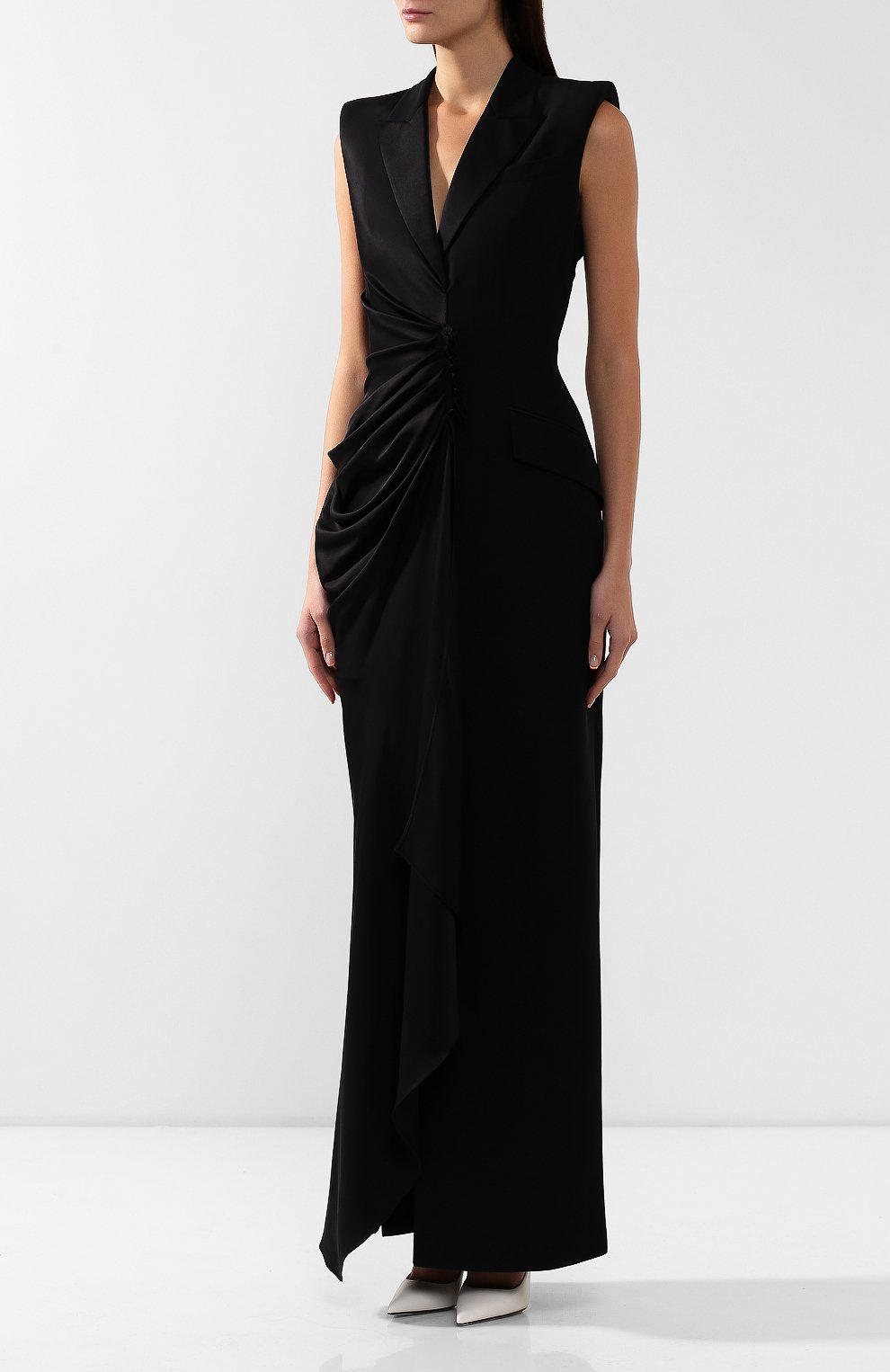 Платье-макси ALEXANDER MCQUEEN, арт. 593841/QEAAA, фото 3