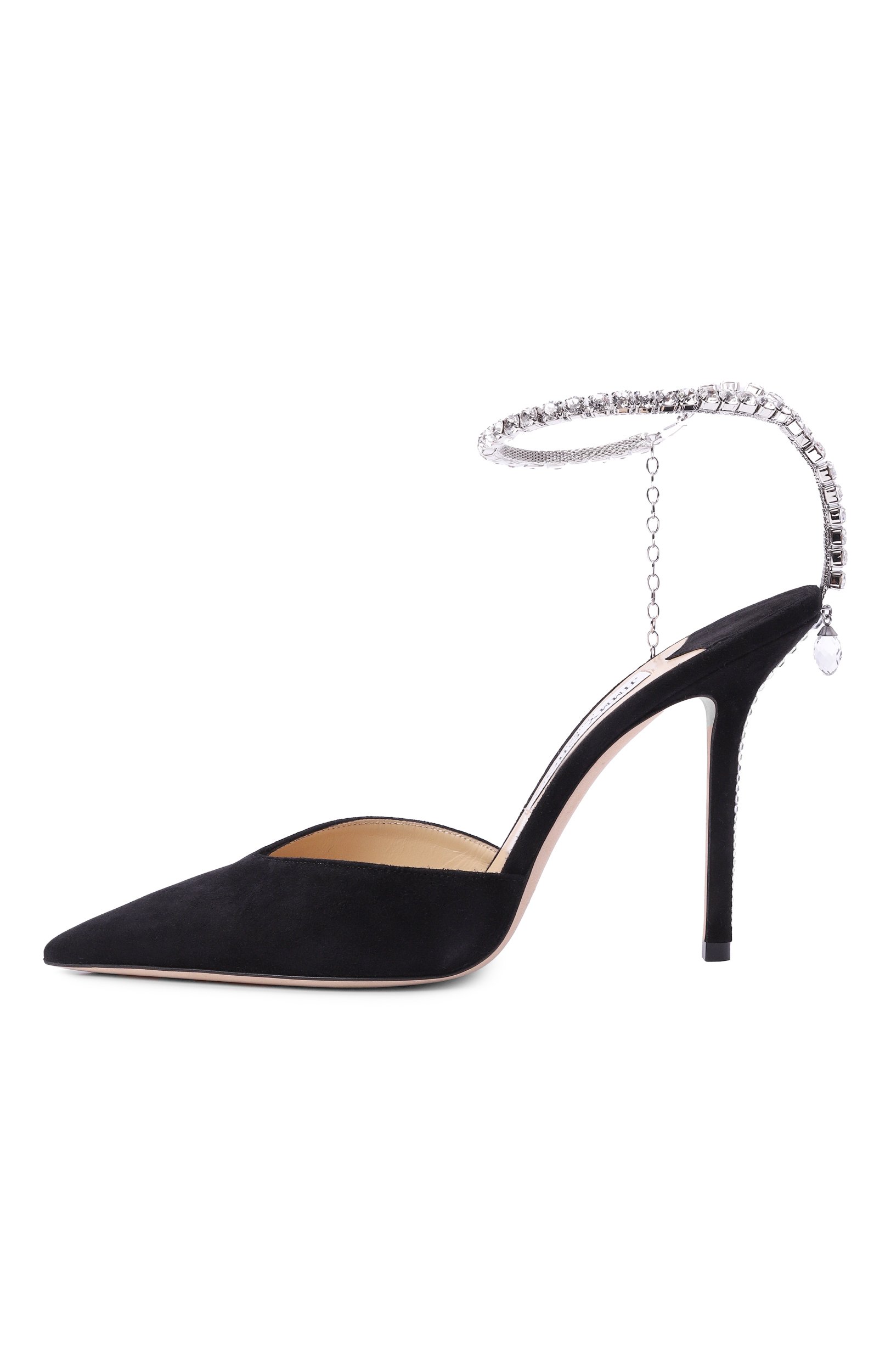 Замшевые туфли saeda 100 JIMMY CHOO, арт. SAEDA100EWA, фото 4