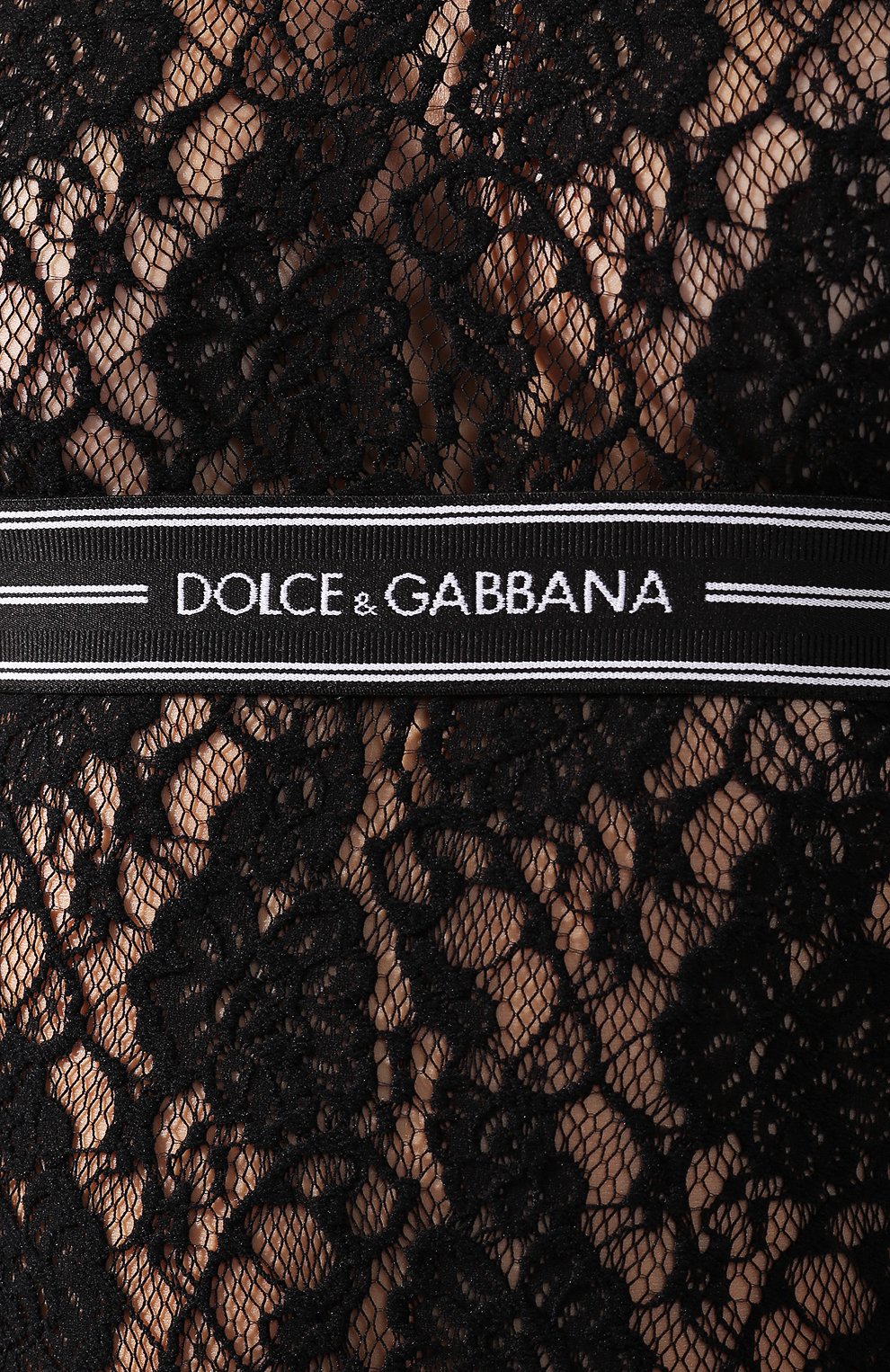 Топ DOLCE & GABBANA черного цвета по цене 74700 руб., арт. F74F7T/FLMPS, фото 5 Топ DOLCE & GABBANA, арт. F74F7T/FLMPS, фото 5