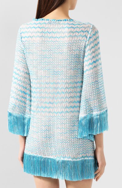 Туника MISSONI голубого цвета по цене 68300 руб., арт. MMG00049/BR003H, фото 4 Туника MISSONI, арт. MMG00049/BR003H, фото 4