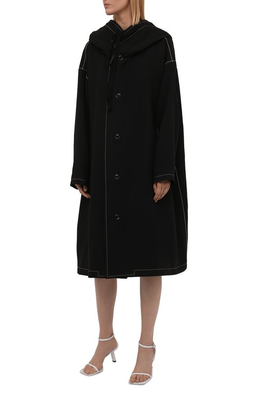 Пальто Y`s Чёрный, фото 3