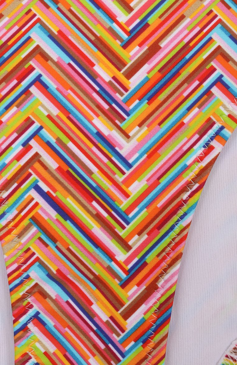 Детского раздельный купальник MISSONI разноцветного цвета, арт. MWCA19/Z2889/12-16 | Фото 7 (Нос: Не проставлено; Девочки Кросс-КТ: Купальники-пляж; Принт: С принтом; Материал внешний: Синтетический материал; Ростовка одежда: 12 лет | 152 см, 13 - 15 лет | 158 см)