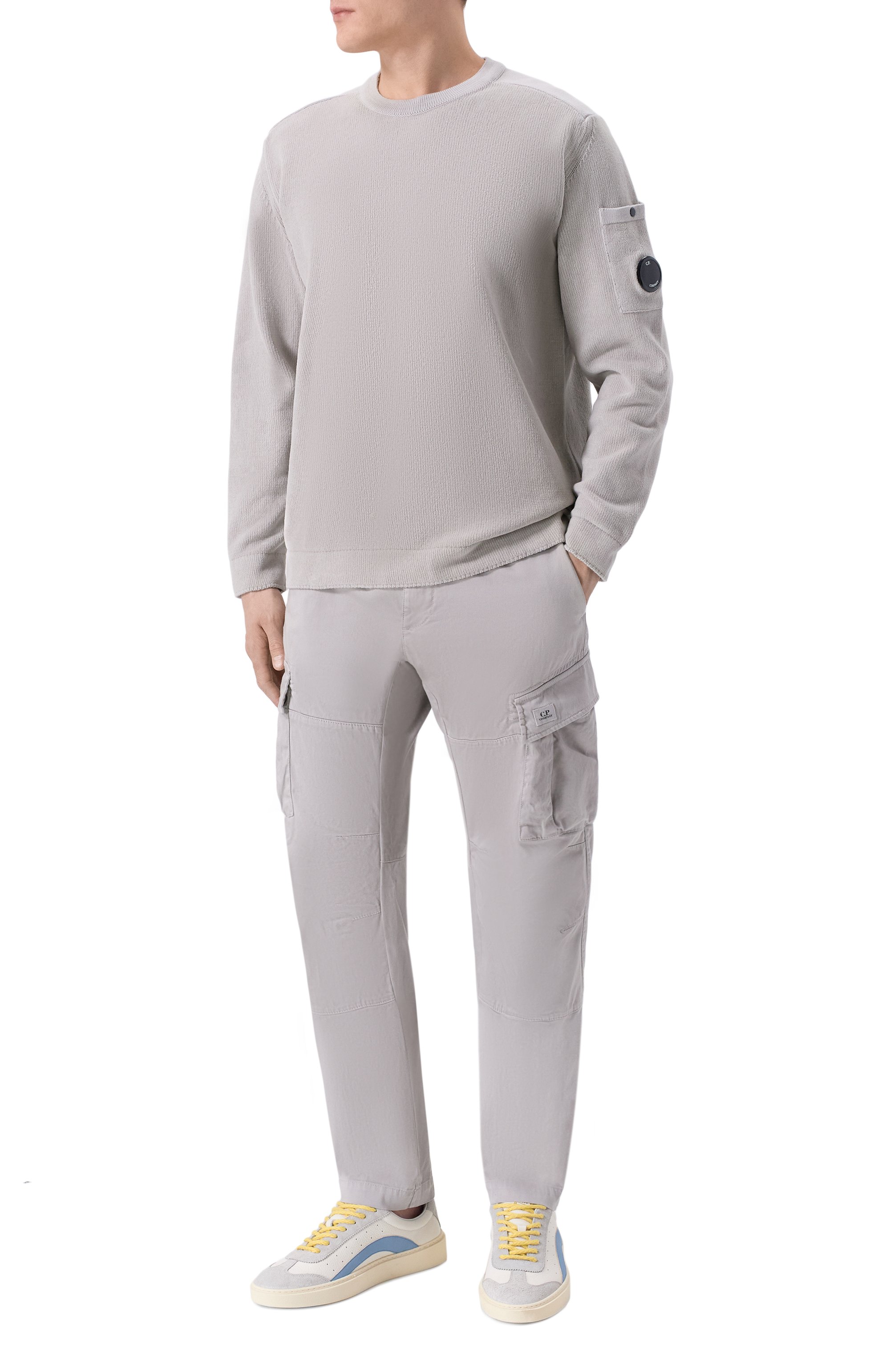 Хлопковые брюки-карго C.P. COMPANY, арт. 20CMPA745A/005694G, фото 2