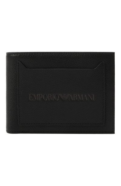 Мужской кожаное портмоне EMPORIO ARMANI, арт. EM001580/AF13788