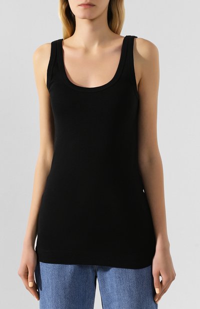 Хлопковая майка BY MALENE BIRGER, арт. Q54850044Z/TSH5002SSP, фото 3