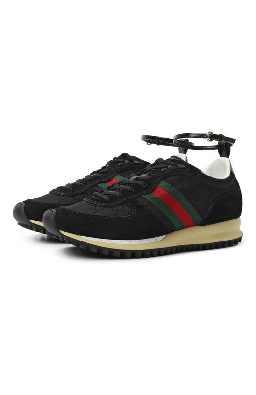 Комбинированные кроссовки Re-Motion Gucci 840291/AAEZM Чёрный 840291/AAEZM